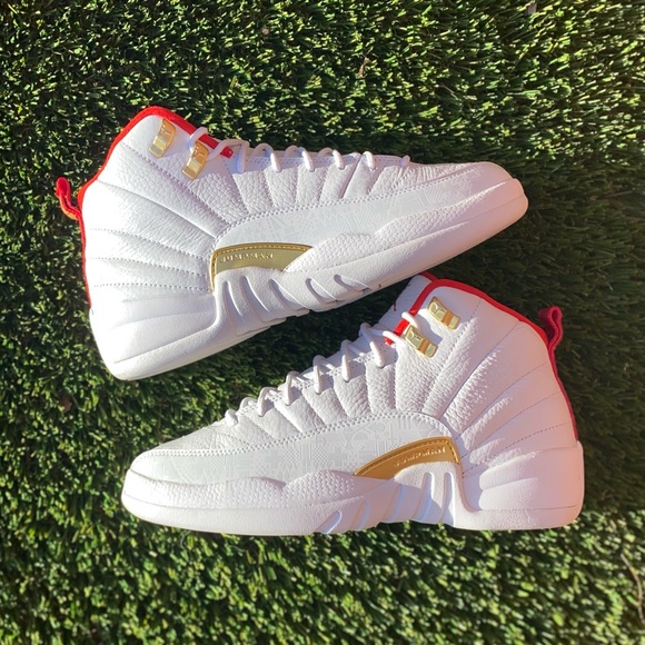 Jordan 12 Retro GS 'Fiba' SOLD ‼️‼️ - Picture 1 of 5